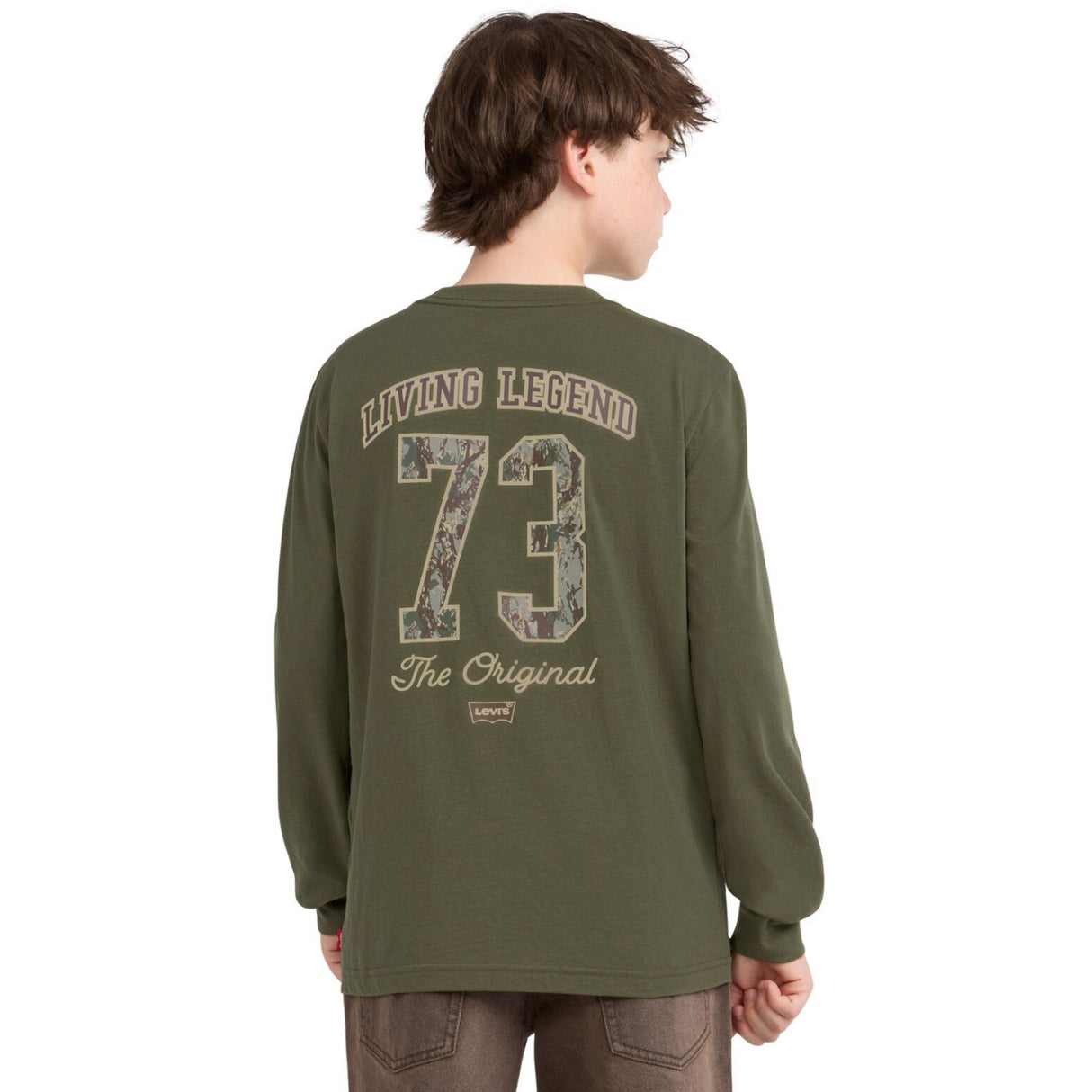 Levi's Olive Night In The Woods Ls Tee