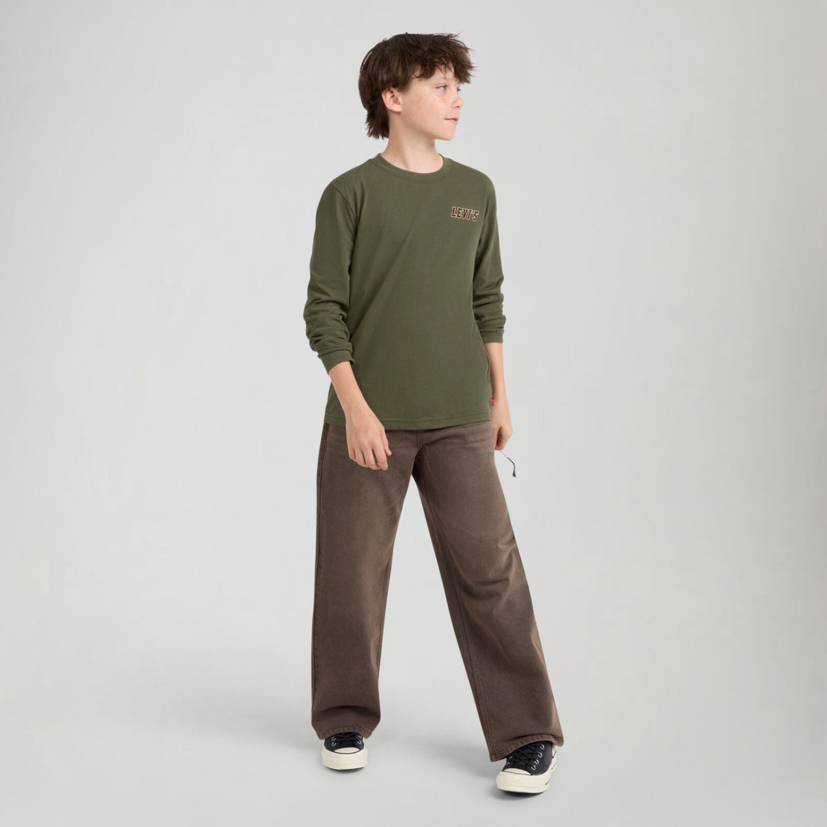 Levi's Olive Night In The Woods Ls Tee