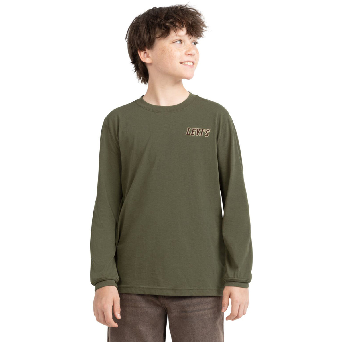 Levi's Olive Night In The Woods Ls Tee