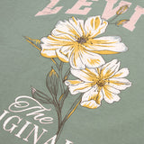 Levi's Sea Spray Flower Market Oversized Te