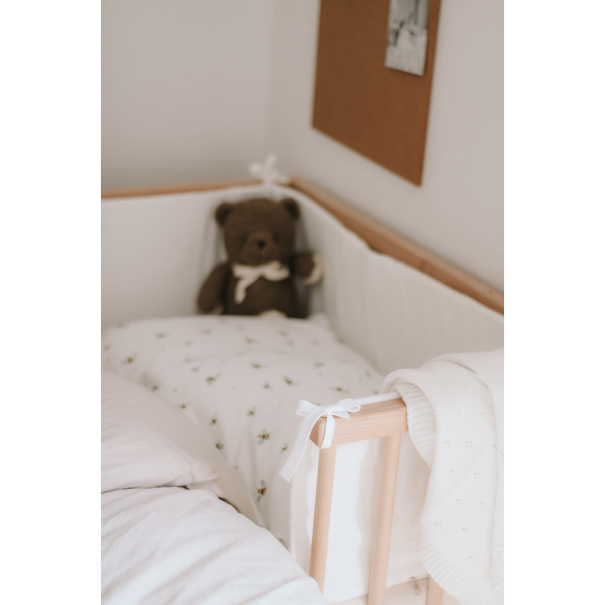 Vanilla COPENHAGEN Milk Bed Bumper Side By Side