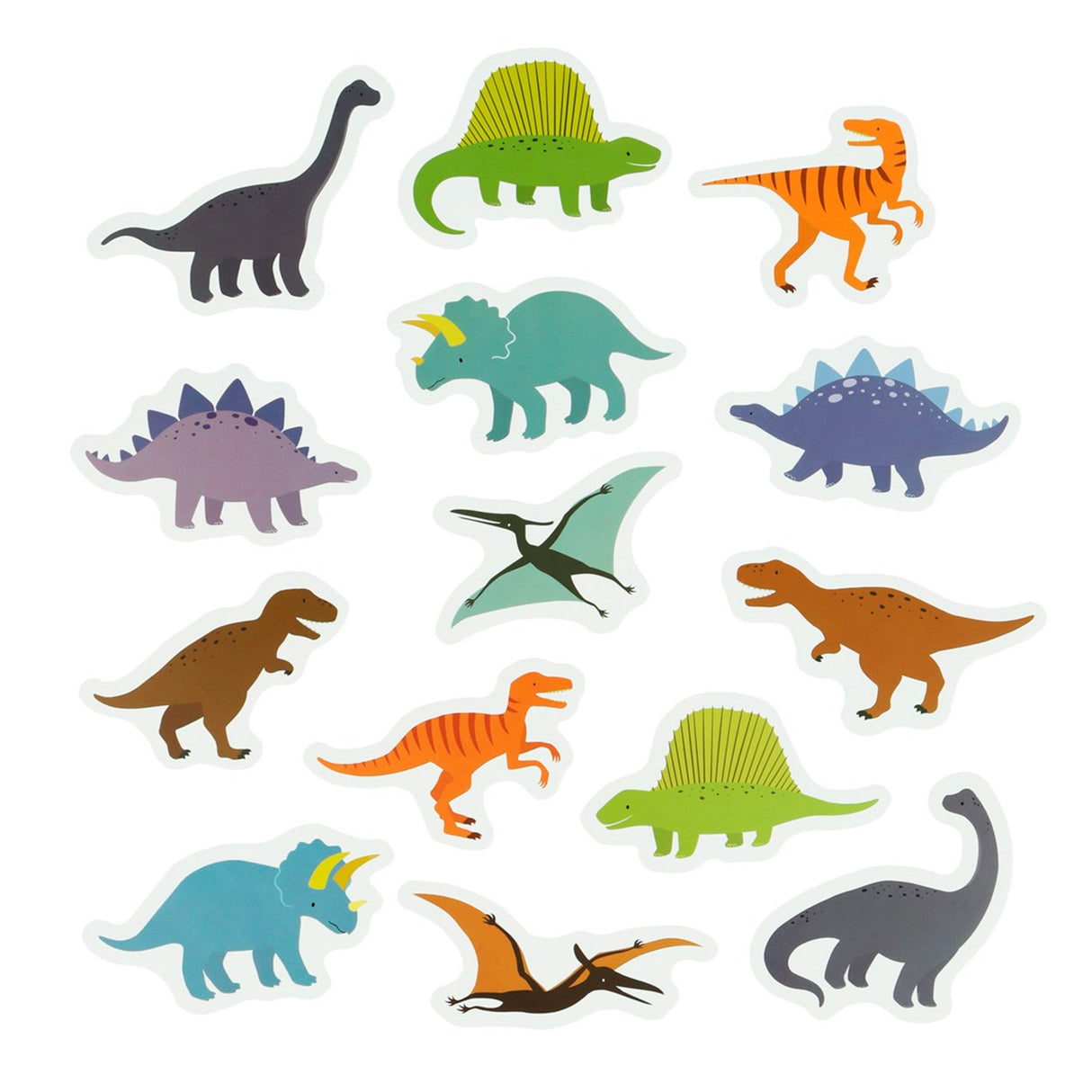 A Little Lovely Company  Bath Toy EVA-skum Dinosaurs