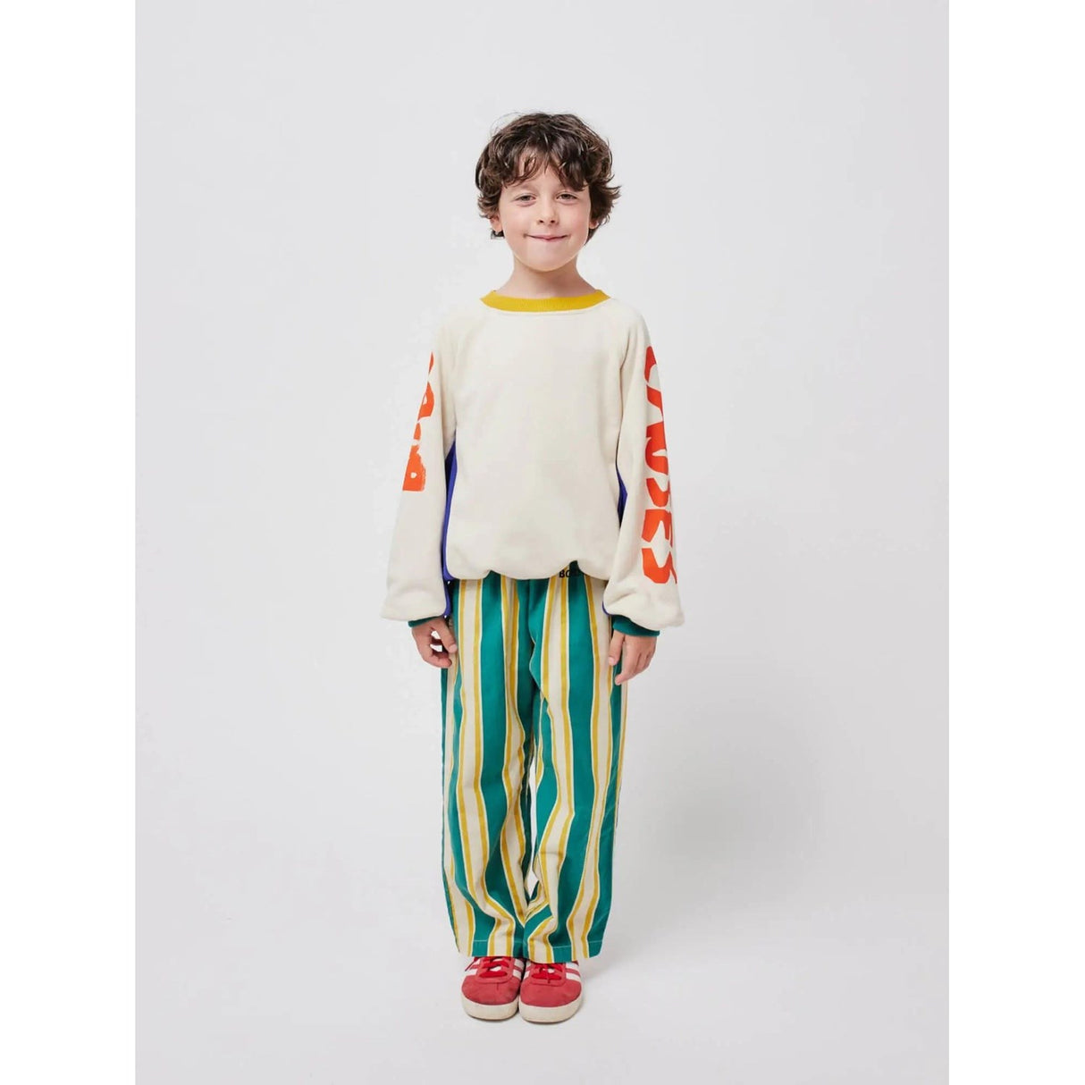 Bobo Choses Multicolor Color Block Sweatshirt