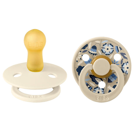 Bibs x Liberty Latex Pacifiers 2-pack Bobo Ivory Mix