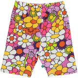 Småfolk Spring Pink Cycling Shorts With Flowers