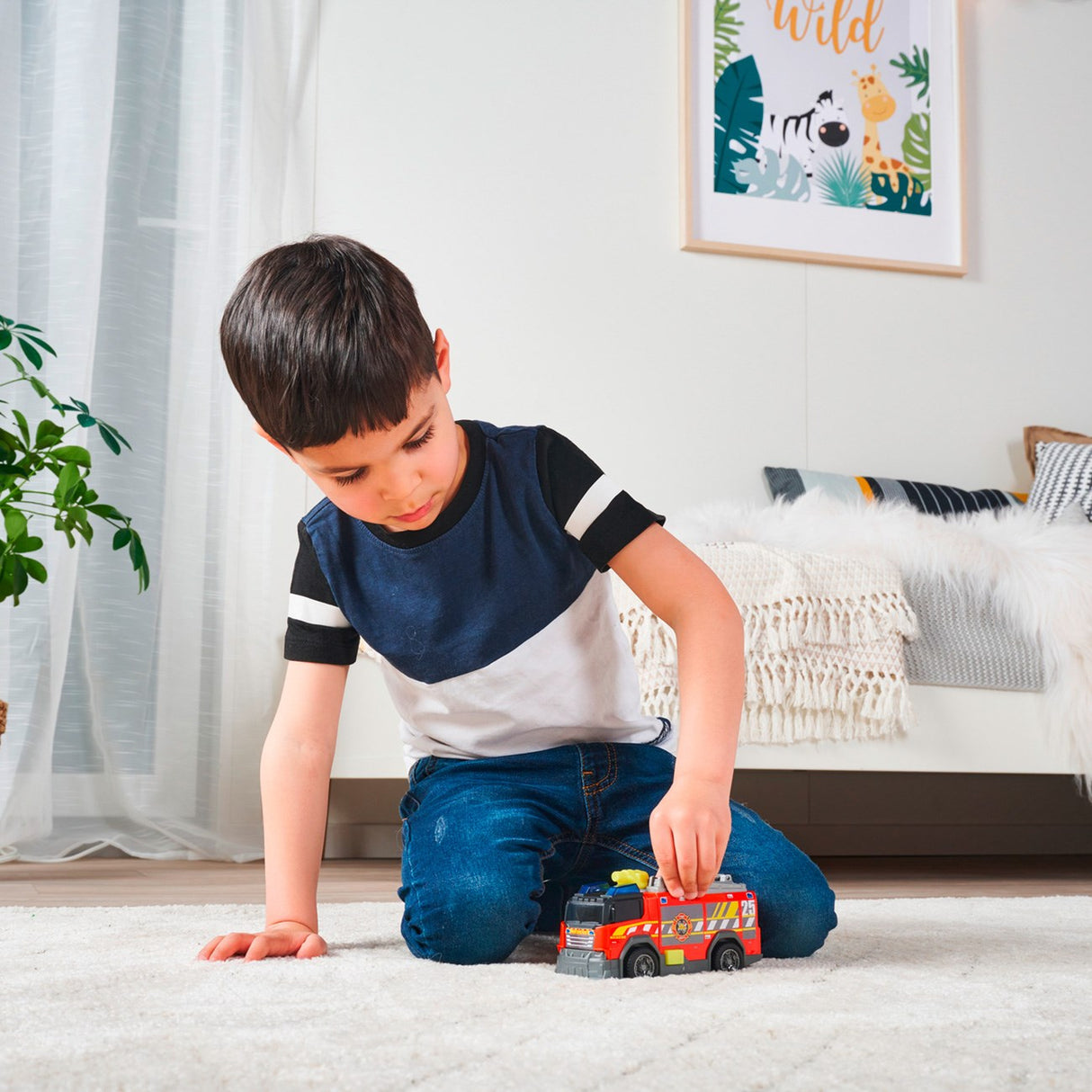 Dickie Toys h Brandbil 2