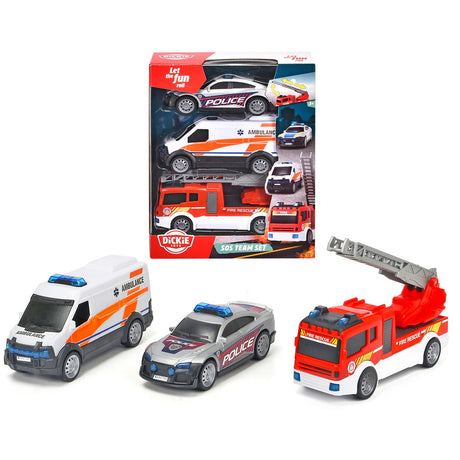 Dickie Toys h SOS Team Set - International