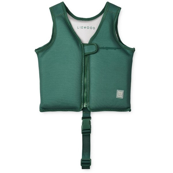 Liewood Dove Crocodile Swim Vest Garden Green