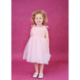 Dolly by Le Petit Tom Pink Dolly Universe Velvet Cosmic Strings Tutu Dress