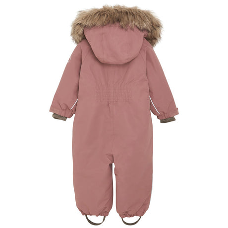 En Fant Burlwood Baby Snowsuit m. Fake Fur