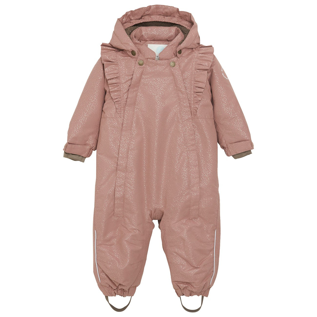 En Fant Burlwood Baby Snowsuit w. Ruffles