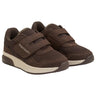 En Fant Chocolate Brown Sneakers Velcro w. Light