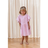 Fliink Cloud Dancer Pink Stripe Ciao Stripe Dress 2