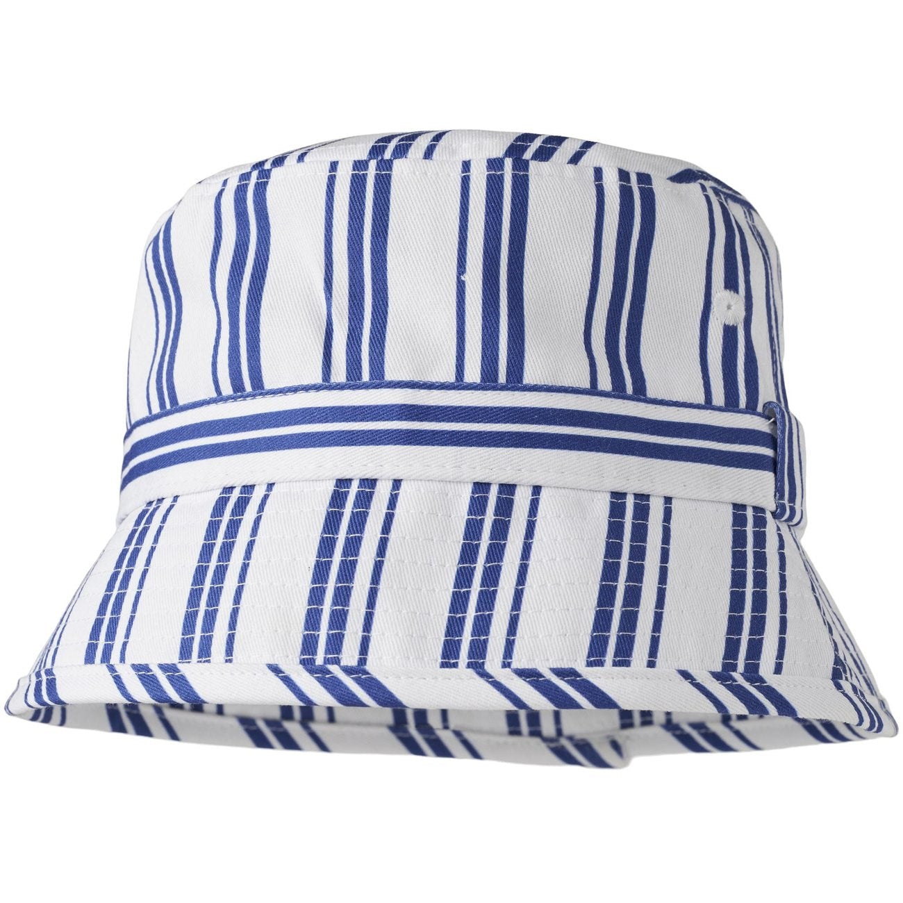 Fliink Cloud Dancer Mazerine Blue Stripe Kota Bucket Hat