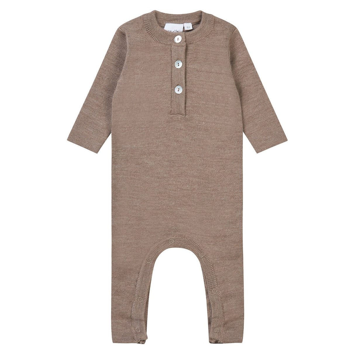 Flöss Ash Melange Kaya Onesie Wool