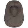 Huttelihut Brown Melange Balaclava Cotton Rib