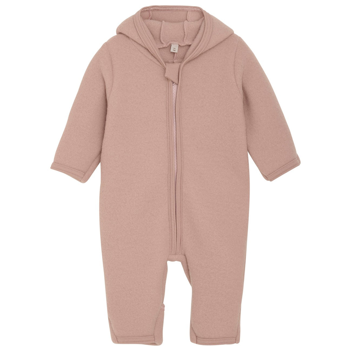 Huttelihut Mahogany Rose Pram Suit Ears Wool Fleece (M)