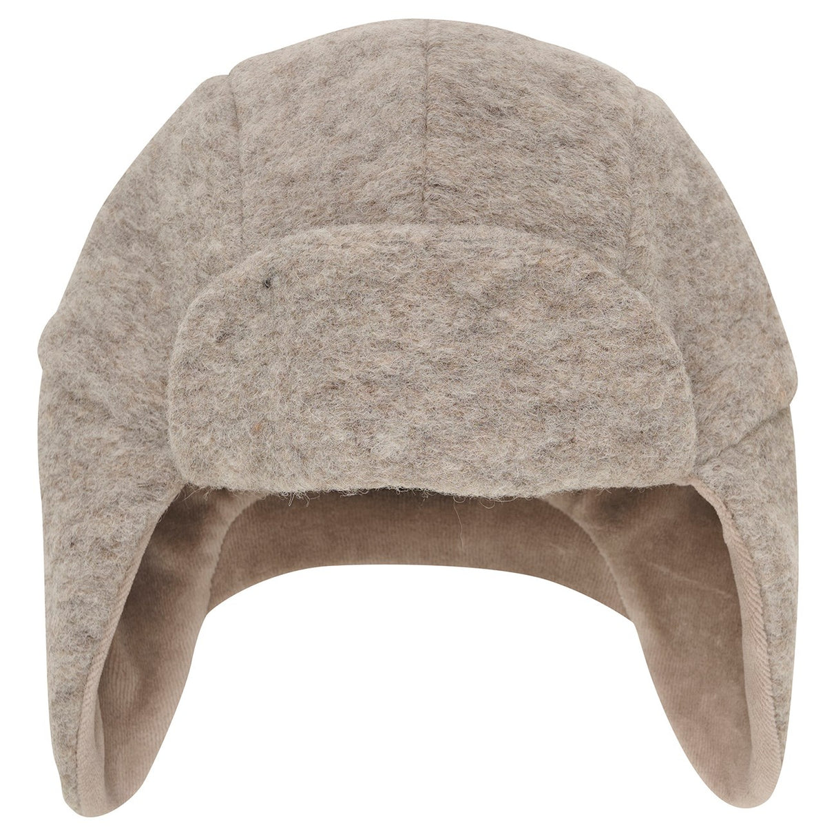 Huttelihut Camel Melange Hat Wool W. Velour Lining