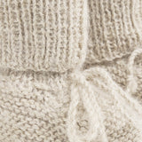 Huttelihut Off-White Footies Alpaca Wool Knit