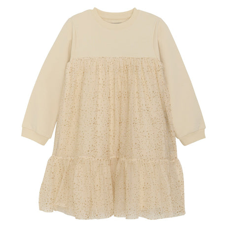 Huttelihut Wood Ash Dress Gold Tulle