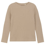 Huttelihut Light Taupe T-Shirt Ls Rib