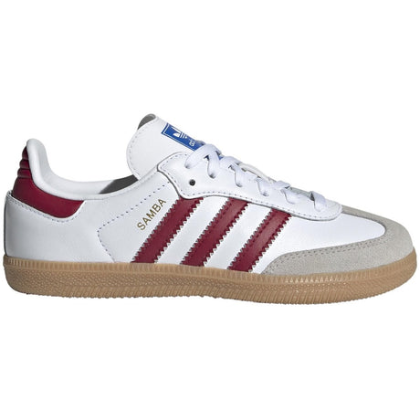 adidas Originals SAMBA OG C Sneakers Cloud White / Collegiate Burgundy / Gum