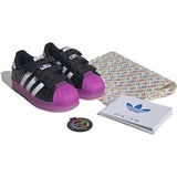 adidas Originals Core Black/Purbur/Cloud White Superstar Led Lights Cf C Sneakers