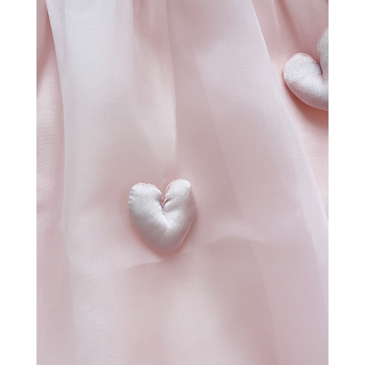 Dolly by Le Petit Tom DollyPink Dolly World Heart Balloon Organza Dress With Cotton Body