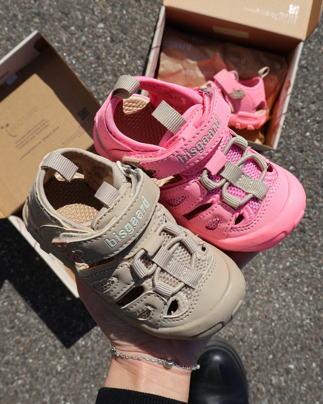Bisgaard x Luksusbaby Beach Parker Velcro Shoe