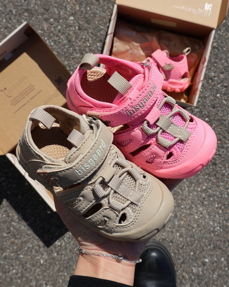 Bisgaard x Luksusbaby Rose Parker Velcro Shoe