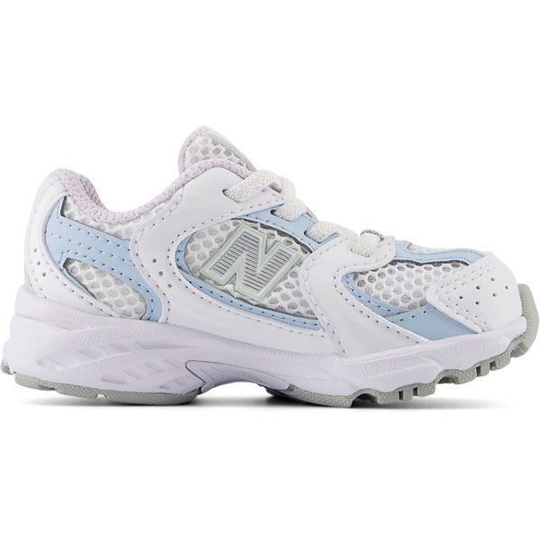 New Balance 530 Kids Bungee Lace Sneakers White