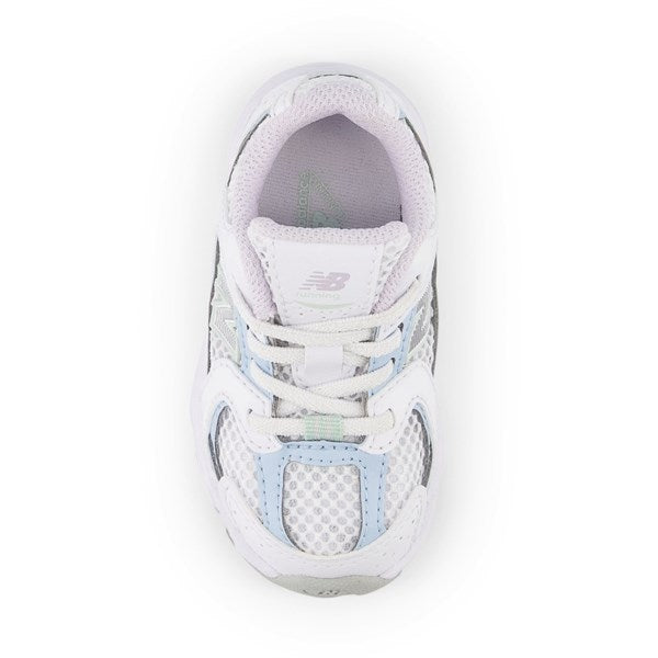 New Balance 530 Kids Bungee Lace Sneakers White