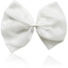 Dolly by Le Petit Tom White Dolly World Big Organza Hair Bow