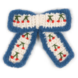 Konges Sløjd Cherry Crochet Bow Clips Cherry