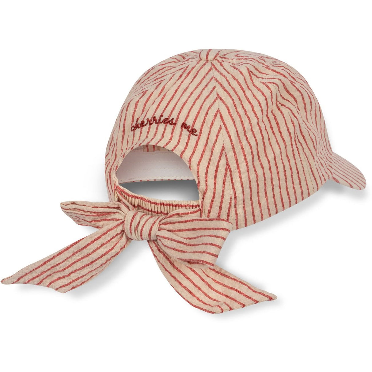 Konges Sløjd Ellie Bow Cap Amour Stripe 6