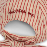 Konges Sløjd Ellie Bow Cap Amour Stripe 8