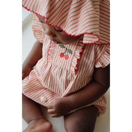 Konges Sløjd Amour Stripe Ellie Frill Romper 2