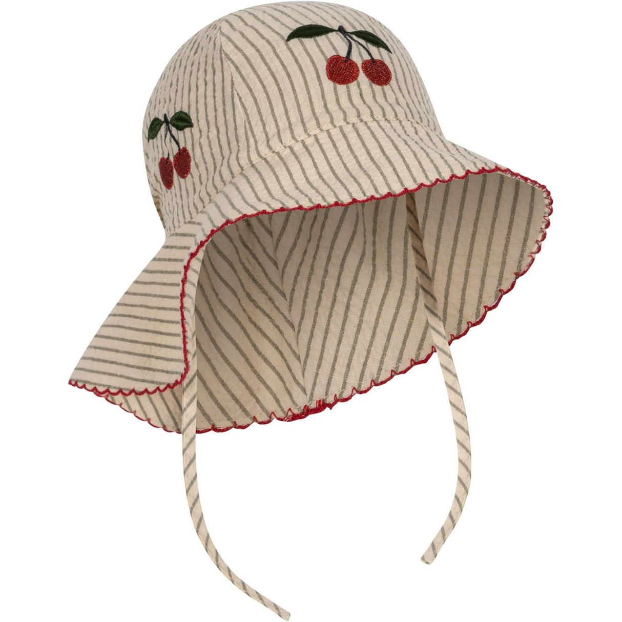 Konges Sløjd Ellie Sun Hat Tea Stripe