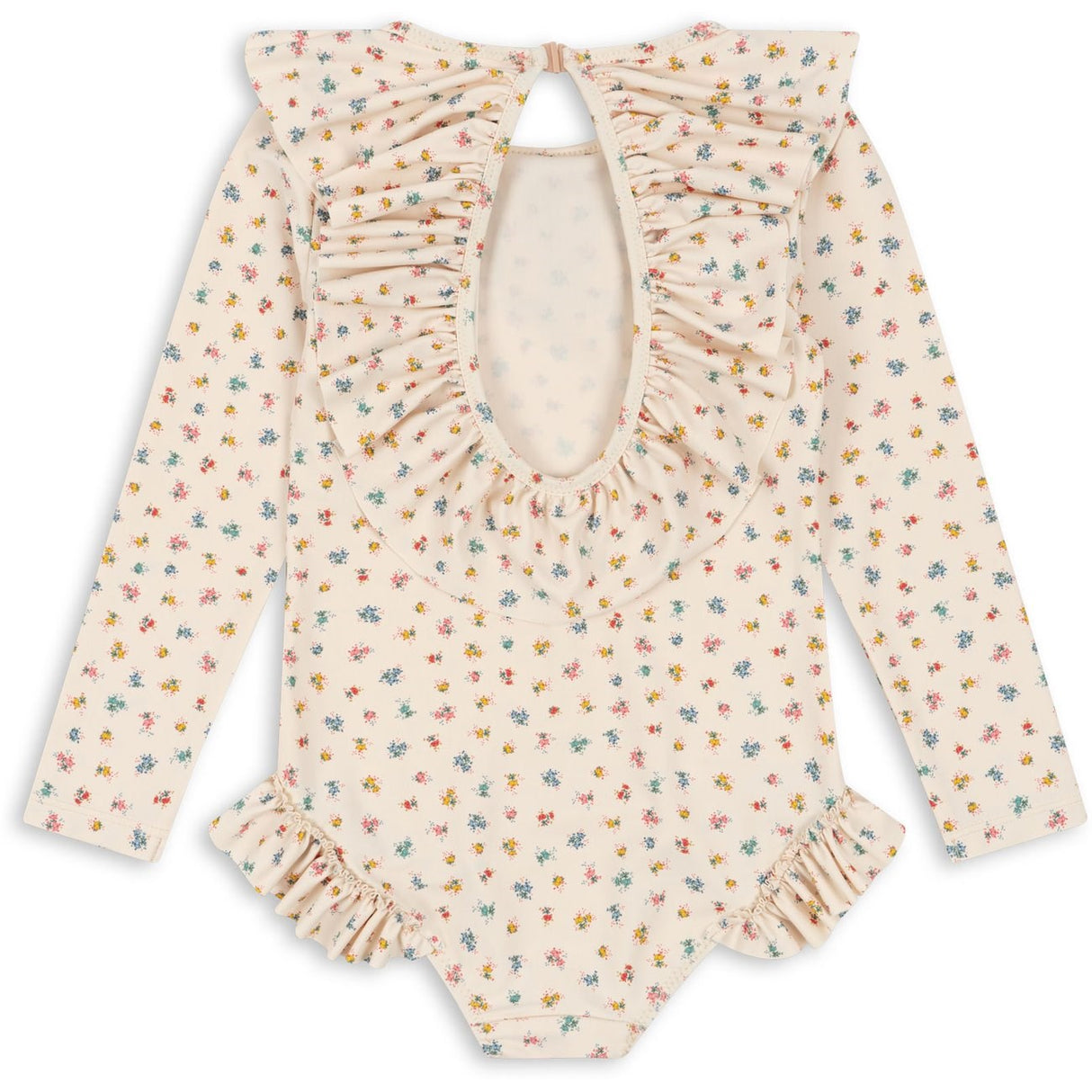 Konges Sløjd Manuca Ls Frill Swimsuit Bloomie Sprinkle 5