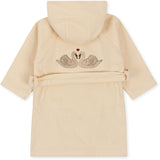 Konges Sløjd Terry Bathrobe w. Embroidery Swan 7