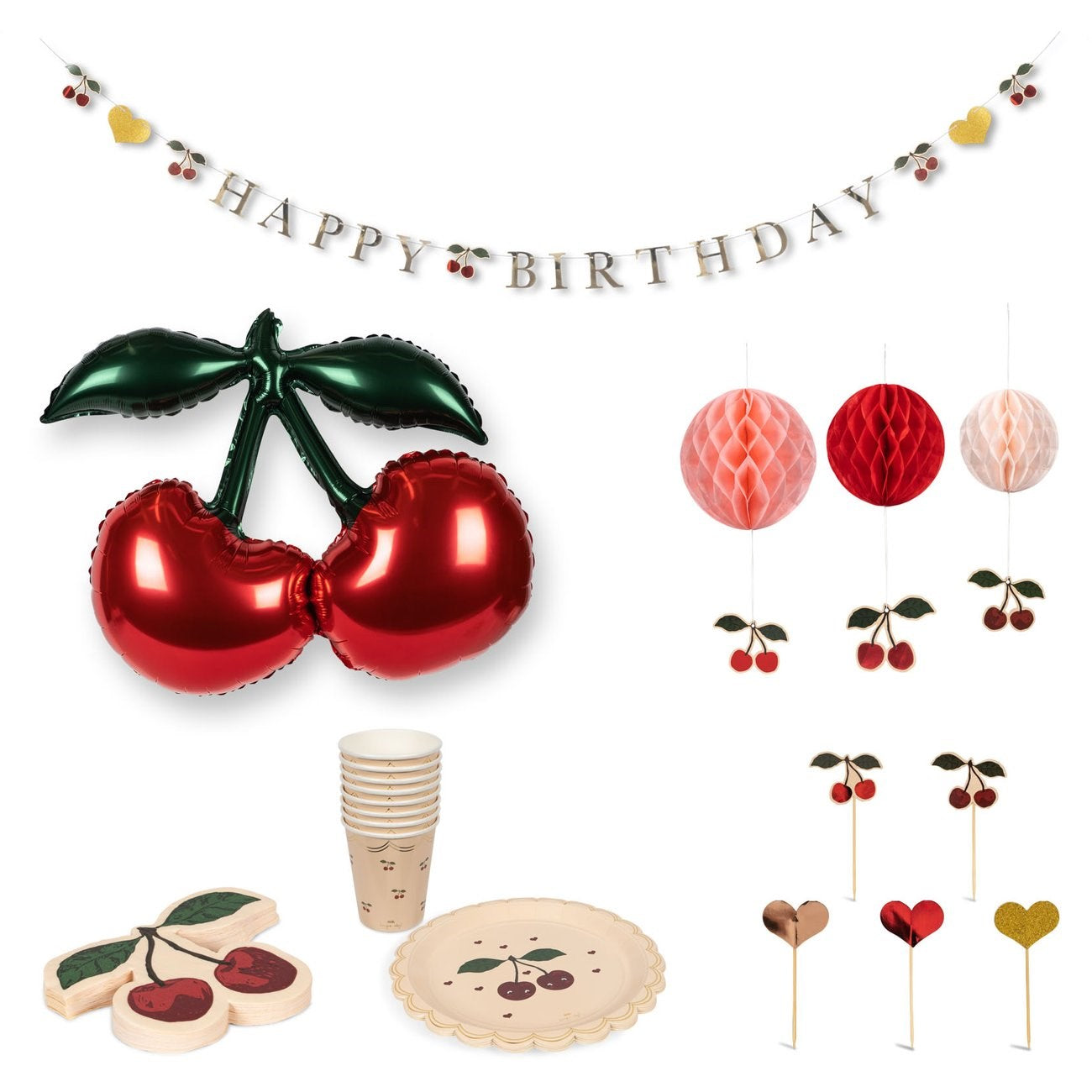 Konges Sløjd Cherry Birthday Kit Cherry