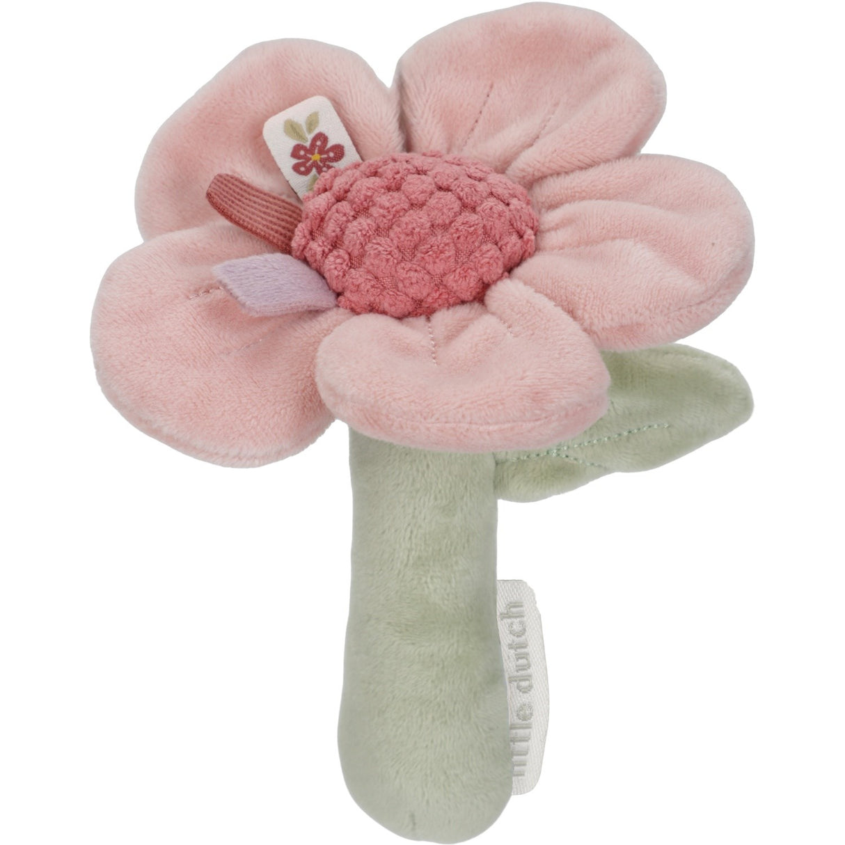 Little Dutch Fairy Garden Pink Rattle Flower