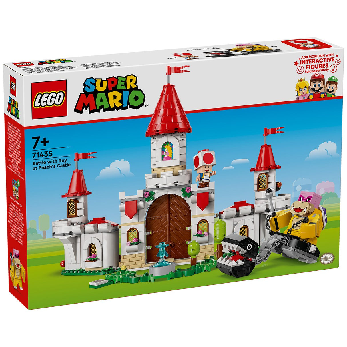 LEGO® Super Mario Battle against Roy at Peach's Castle