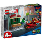 LEGO® Marvel Iron Man with Motorcycle and Hulk