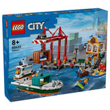 LEGO® City Waterfront with Cargo Ship