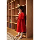 LieWood Apple Red Cleo Dress 3