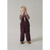 MarMar Heavy Cord Deep Mulberry Ruben Overalls