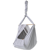 MEMBANTU Grey Organic Baby Hammock Premium