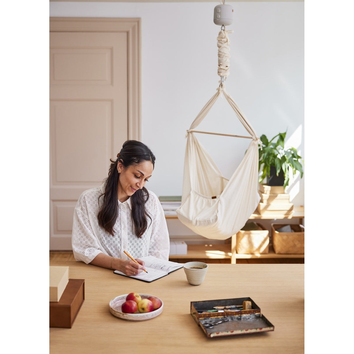 MEMBANTU Nature Organic Baby Hammock Basic