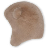 Mini A ture Grey brown Lien Fleece Hood